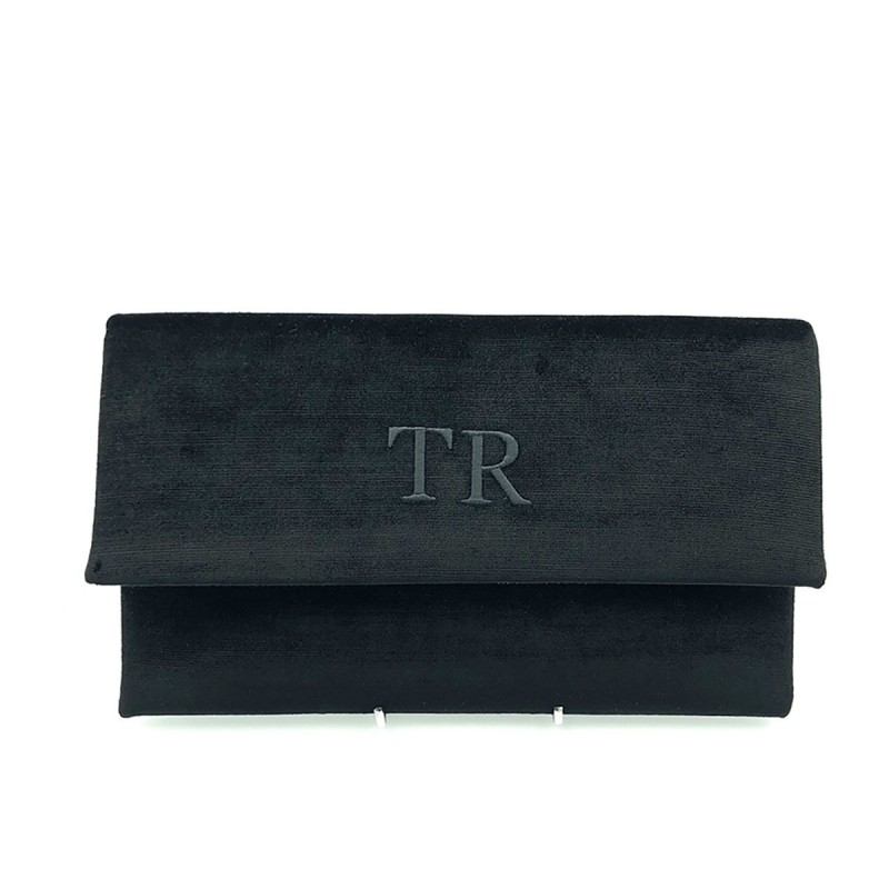 Clutch Florencia Negro frontal